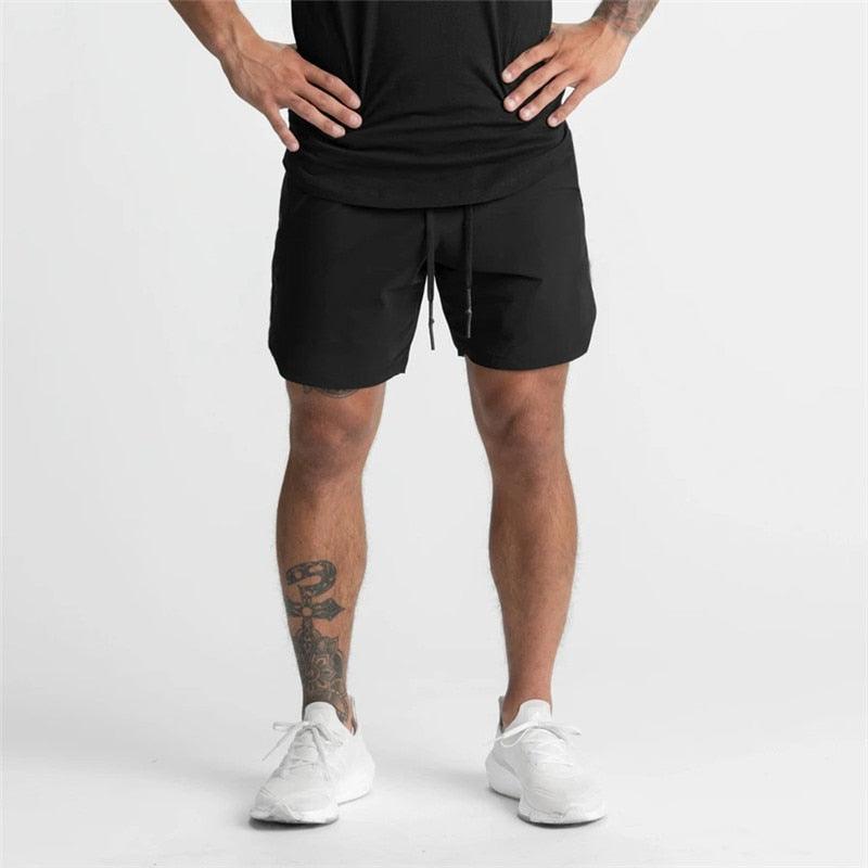 Bermuda Fitness Dry Fit Masculina - Com Zíper